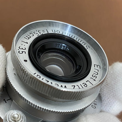 LEICA Summaron L35mm f3.5 前期 1950年製 メンテナンス済み