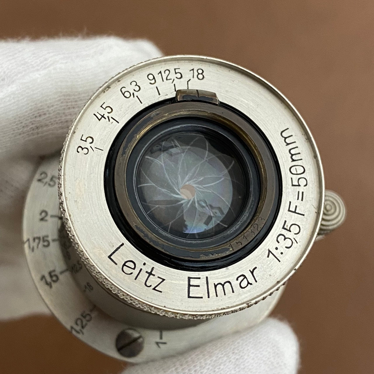 LEICA Elmar L50mm f3.5 ニッケルエルマー 1932年製 メンテナンス済み