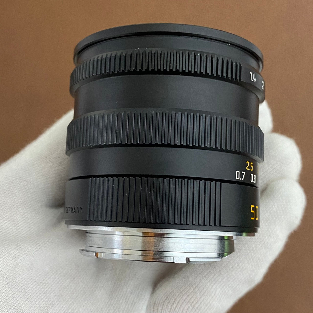 LEICA Summilux M50mm f1.4 3rd Black Chrome 1995年製 メンテナンス済み