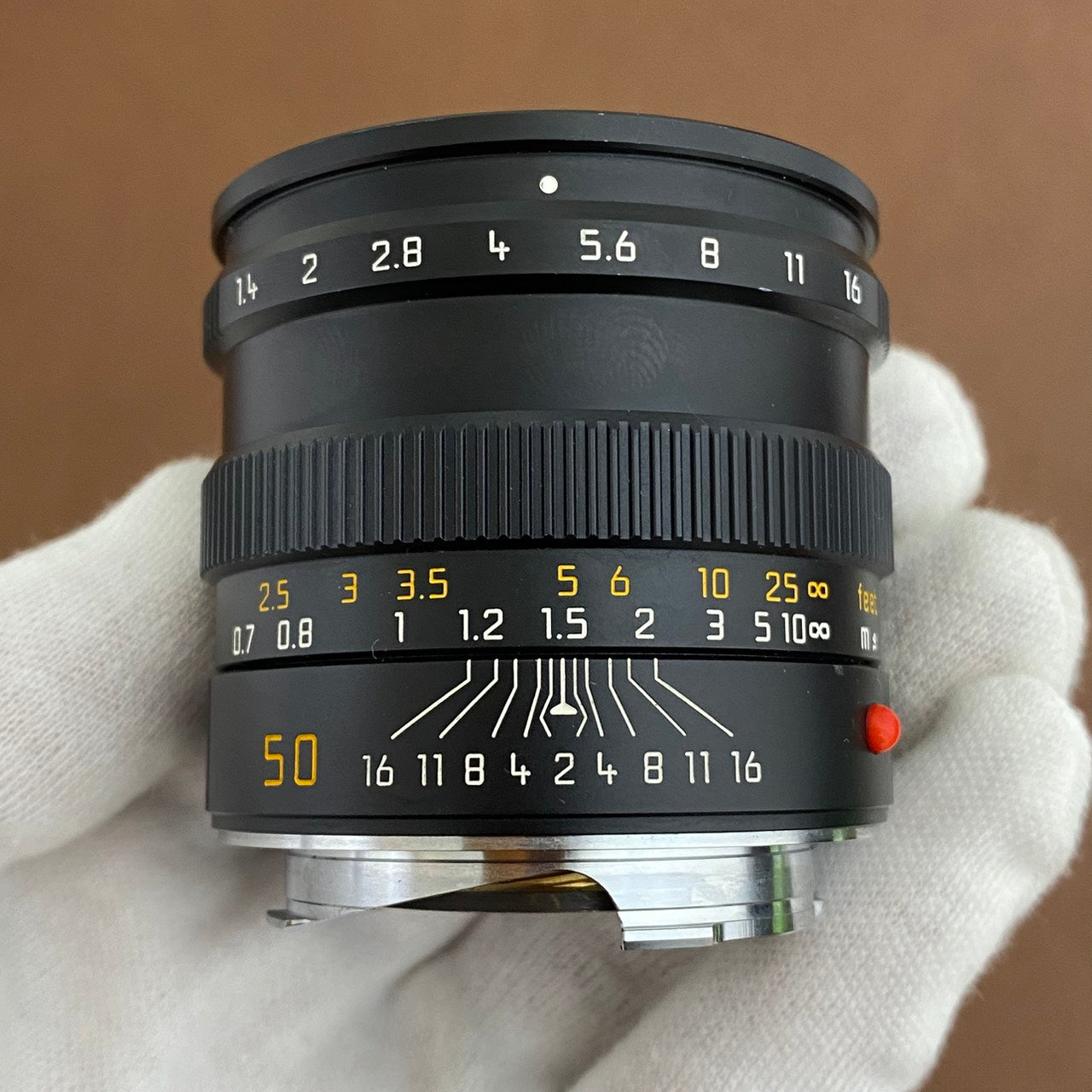 LEICA Summilux M50mm f1.4 3rd Black Chrome 1995年製 メンテナンス済み