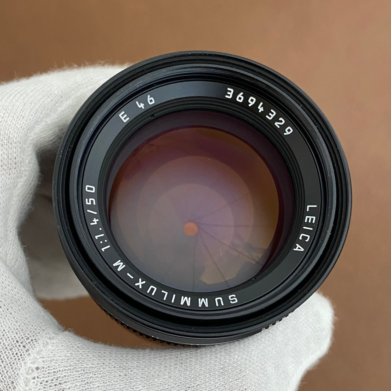 Summilux M50mm f1.4 3rd Black 1995年製 LEICA Summilux M50mm f1.4 3rd Black Chrome 1995年製 メンテナンス