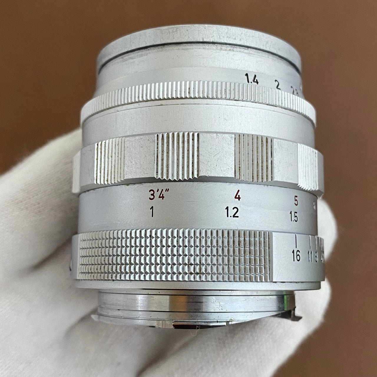 LEICA Summilux M50mm f1.4 1st Silver 貴婦人 1959年製 メンテナンス済み
