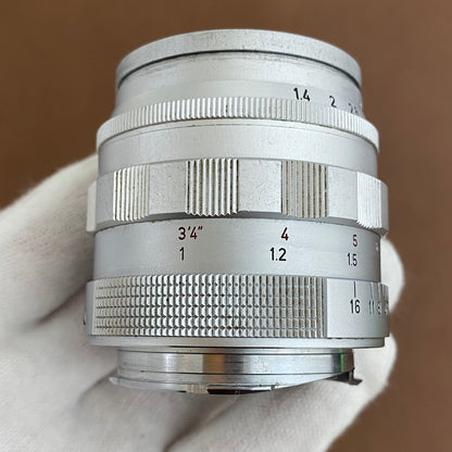 LEICA Summilux M50mm f1.4 1st Silver 貴婦人 1959年製 メンテナンス済み