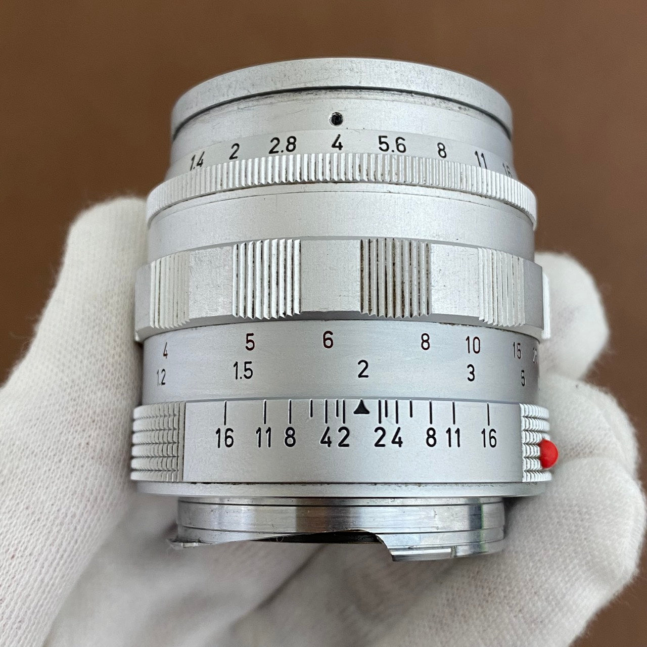 LEICA Summilux M50mm f1.4 1st Silver 貴婦人 1959年製 メンテナンス済み