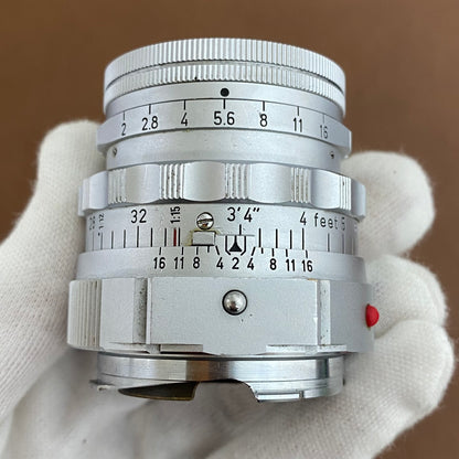 LEICA DR Summicron M50mm f2.0  眼鏡なし 1957年製 メンテナンス済み