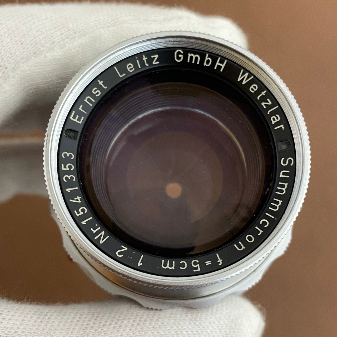 LEICA DR Summicron M50mm f2.0  眼鏡なし 1957年製 メンテナンス済み