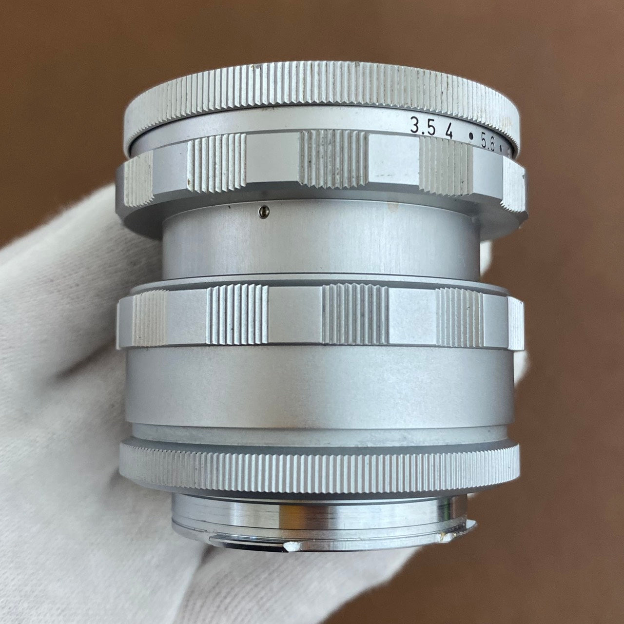 Elmar M65mm f3.5 Silver ビゾフレックス用 +16464Kヘリコイド 1965年製 メンテナンス済み