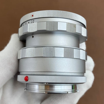 Elmar M65mm f3.5 Silver ビゾフレックス用 +16464Kヘリコイド 1965年製 メンテナンス済み