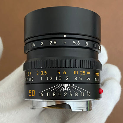 LEICA Summilux M50mm f1.4 ASPH.6bit Black 11891C