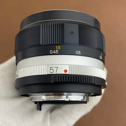 KONICA Hexanon 57mm f1.2 EE ARマウント メンテナンス済み