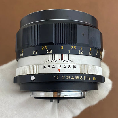KONICA Hexanon 57mm f1.2 EE ARマウント メンテナンス済み