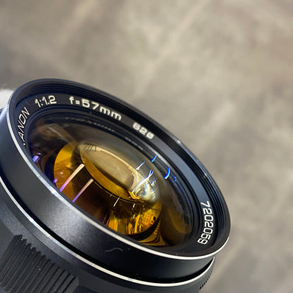 KONICA Hexanon 57mm f1.2 EE ARマウント メンテナンス済み