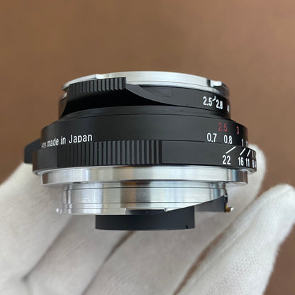 Voigtlander COLOR-SKOPAR 35mm F2.5 PII VM Black 箱付き