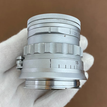 LEICA Summicron M50mm f2.0 Rigid 固定鏡筒 前期 1957年製