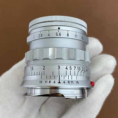 LEICA Summicron M50mm f2.0 Rigid 固定鏡筒 前期 1957年製