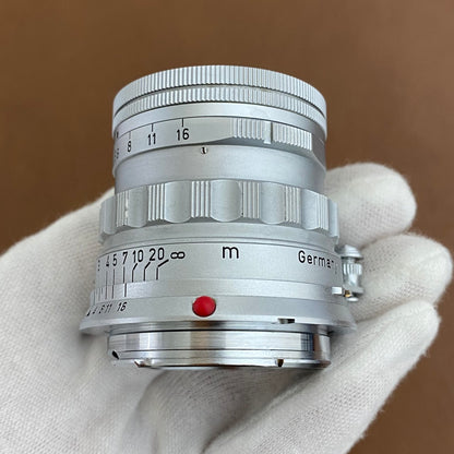 LEICA Summicron M50mm f2.0 Rigid 固定鏡筒 前期 1957年製