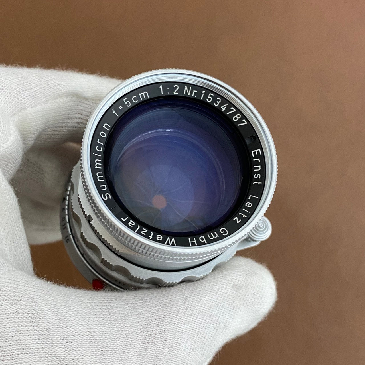 LEICA Summicron M50mm f2.0 Rigid 固定鏡筒 前期 1957年製