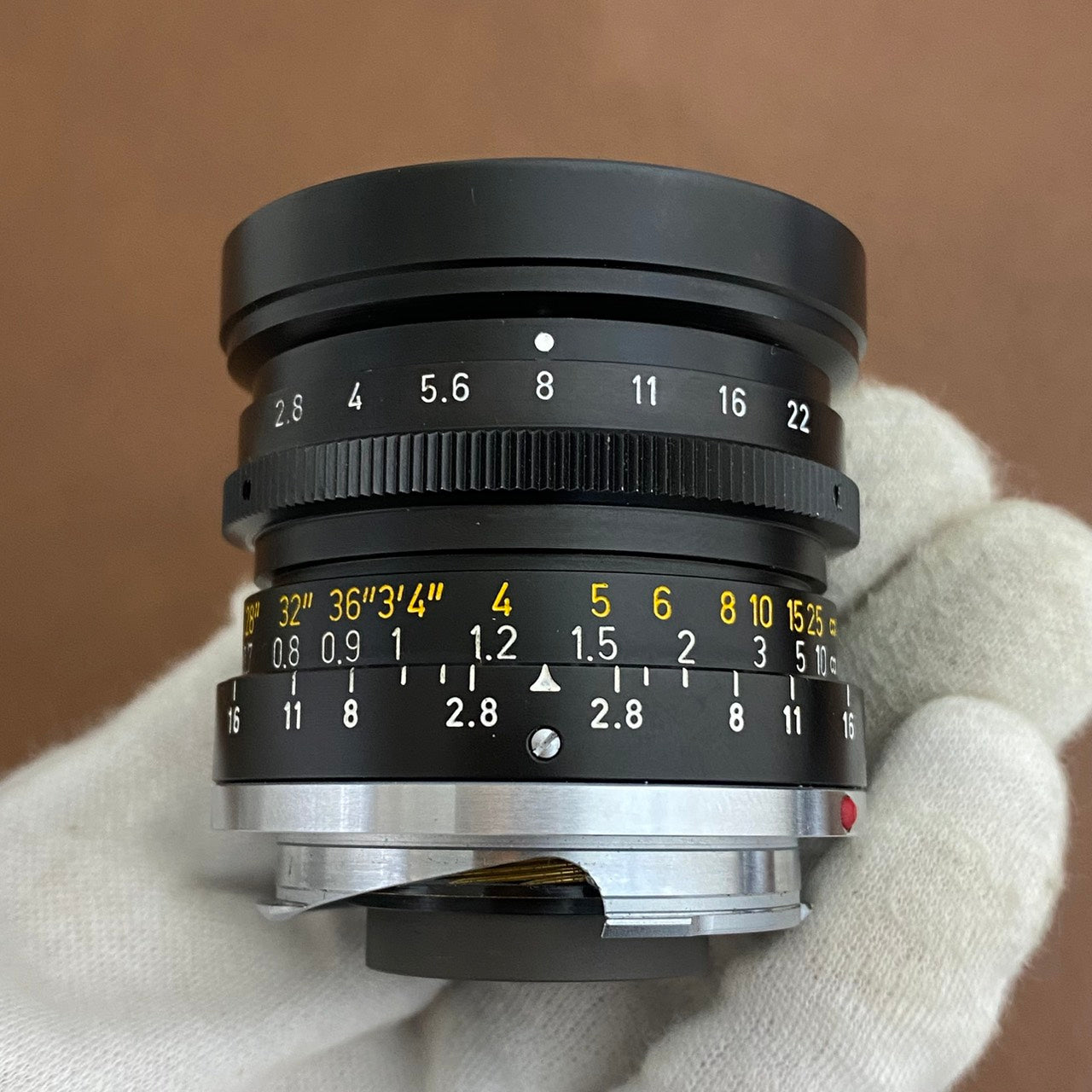 LEICA Elmarit M28mm f2.8 2nd 後期 1976年製 箱＆フード付き