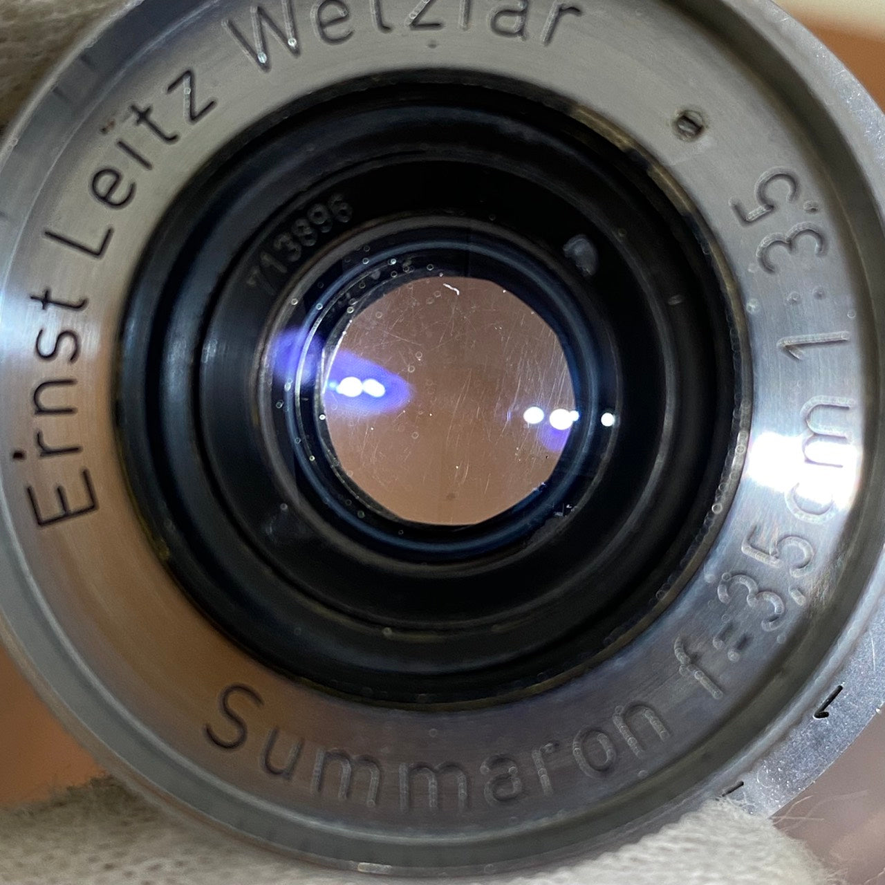 LEICA Summaron L35mm f3.5 前期 1949年製 メンテナンス済み