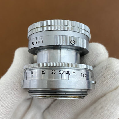 LEICA Summicron L50mm f2.0 沈胴 1955年製 メンテナンス済み