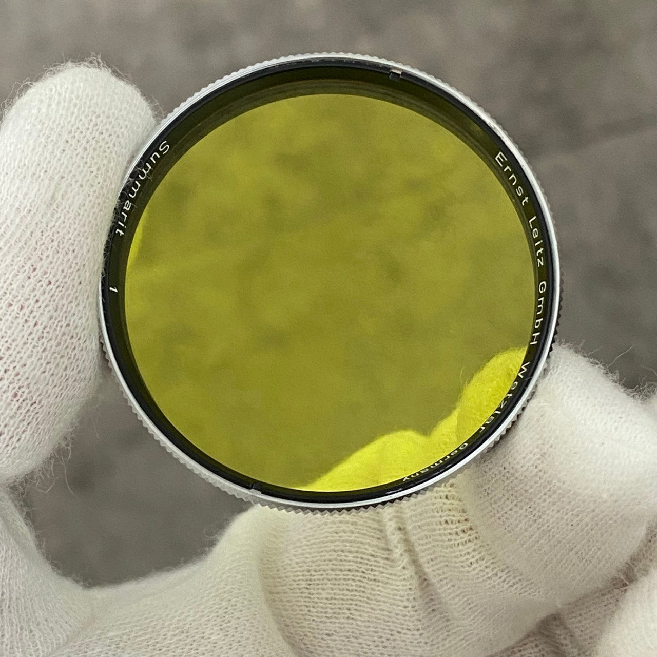 LEICA 13160/XOOQG Summarit 41mm Yellow フィルター 箱付き