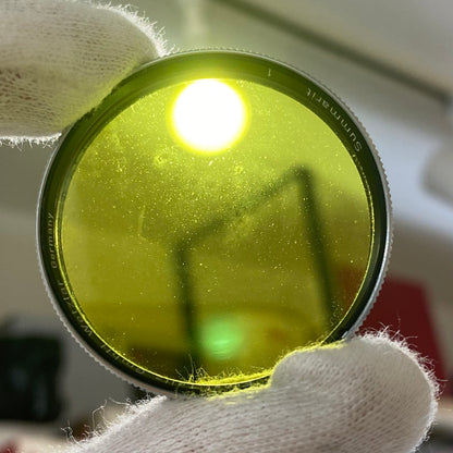 LEICA 13160/XOOQG Summarit 41mm Yellow フィルター 箱付き