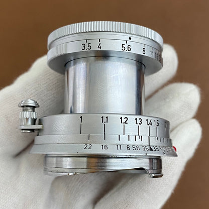 LEICA Elmar M50mm f3.5 沈胴 1956年製