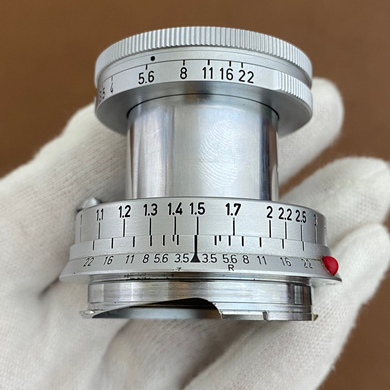 LEICA Elmar M50mm f3.5 沈胴 1956年製