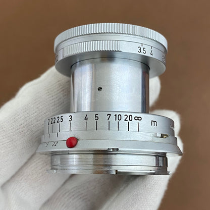 LEICA Elmar M50mm f3.5 沈胴 1956年製