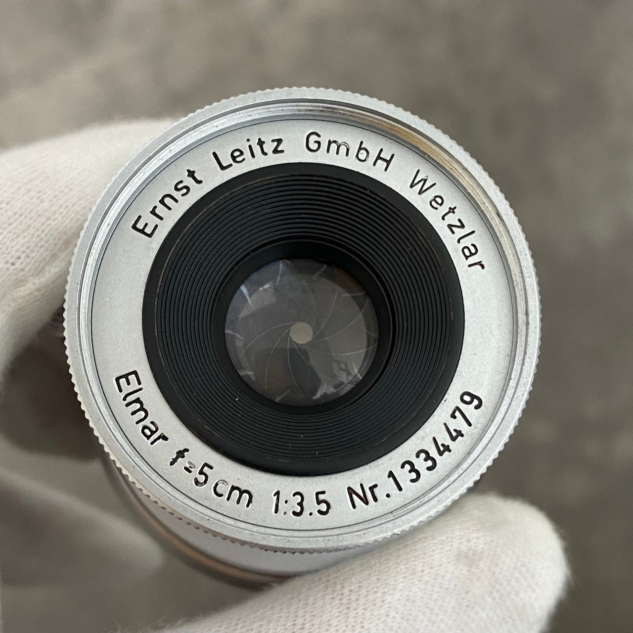 LEICA Elmar M50mm f3.5 沈胴 1956年製