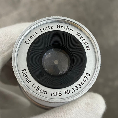 LEICA Elmar M50mm f3.5 沈胴 1956年製