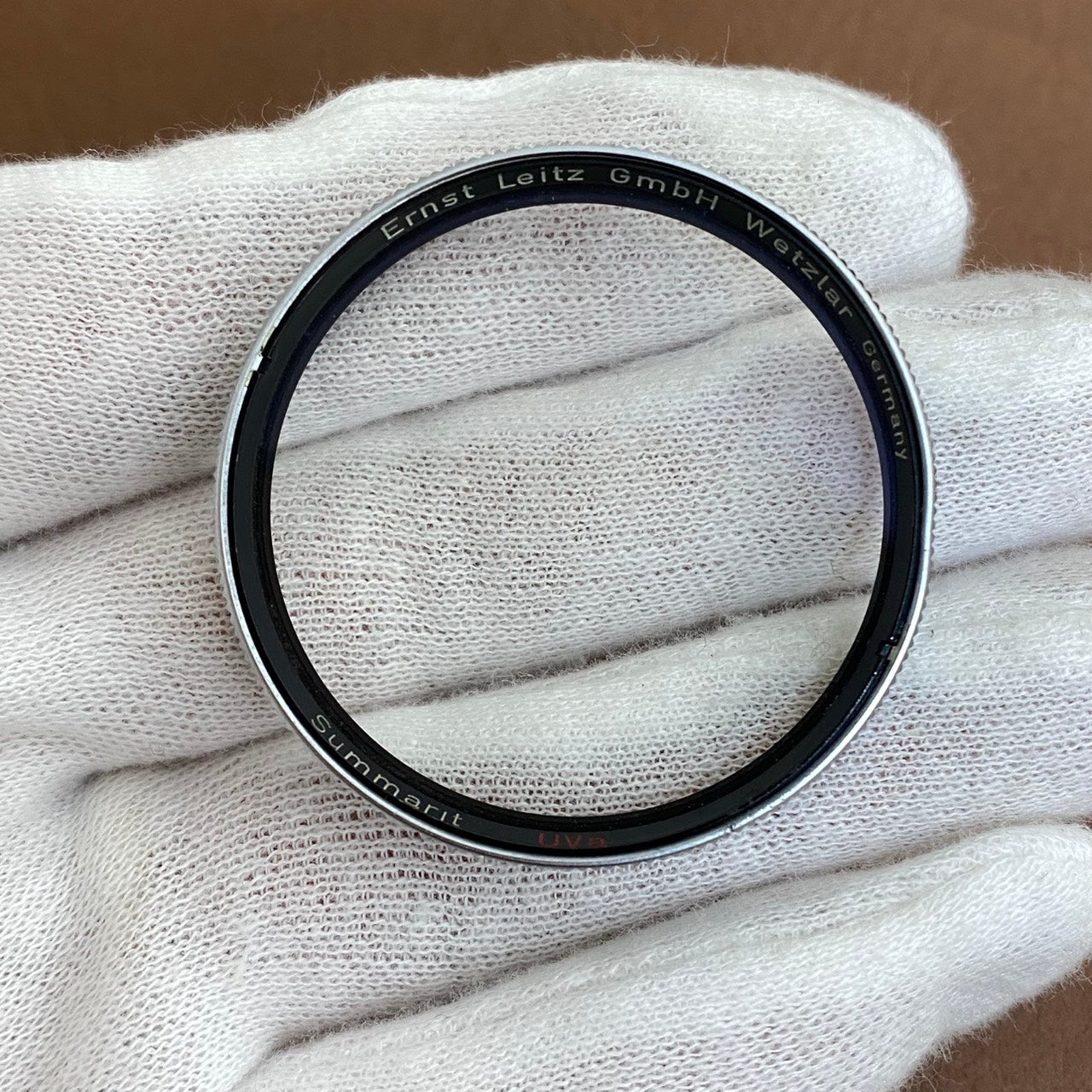 LEICA XOOYL/13205 Summarit 50mm用 赤Uva フィルター