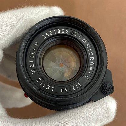 LEICA Summicron C40mm f2.0 1972年製 メンテナンス済み