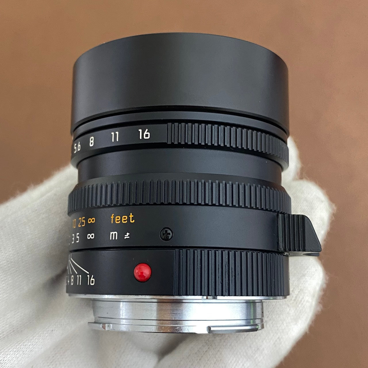 LEICA Summilux M50mm f1.4 ASPH.6bit Black 11891C 付属品完備 メンテナンス済み