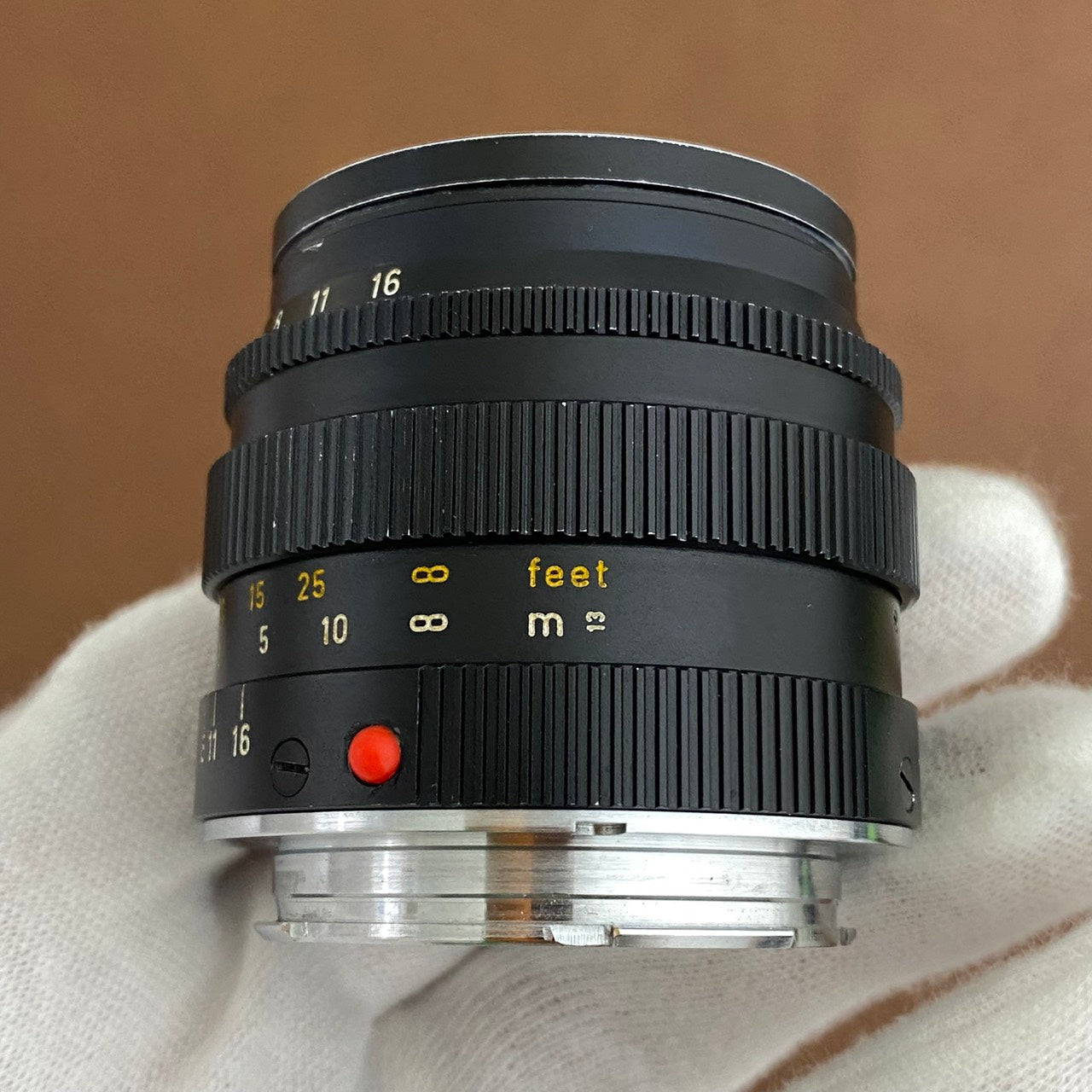 LEICA Summilux M50mm f1.4 2nd Black Chrome 1983年製