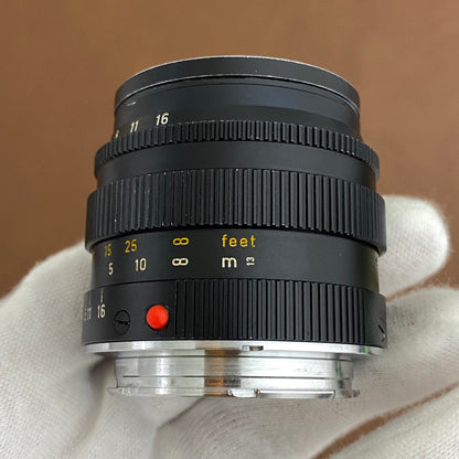LEICA Summilux M50mm f1.4 2nd Black Chrome 1983年製