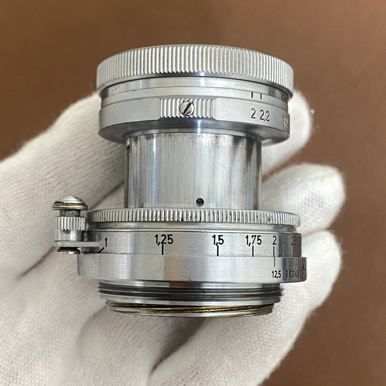 LEICA Summitar L50mm f2.0 ノンコート 1939年製 メンテナンス済み