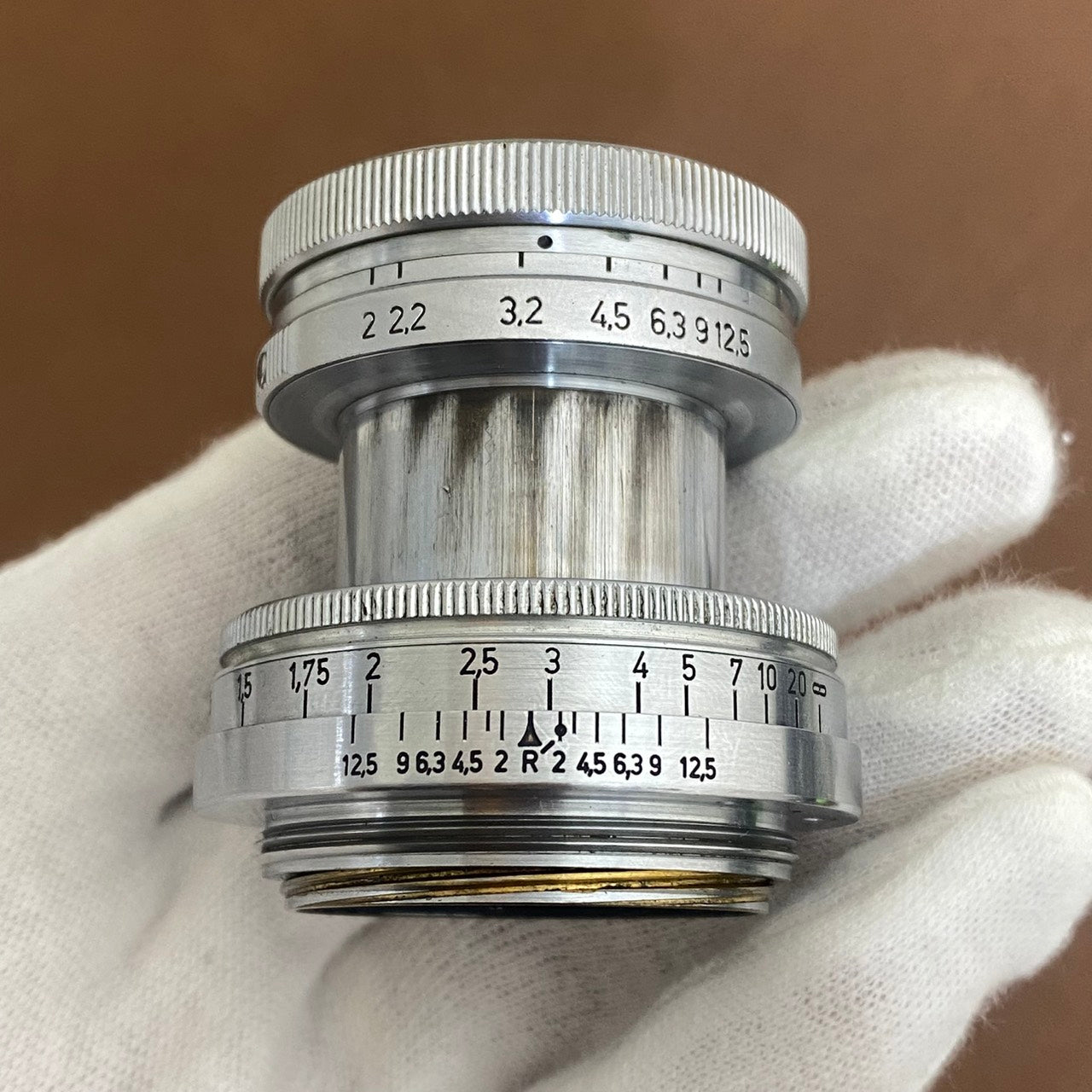 LEICA Summitar L50mm f2.0 ノンコート 1939年製 メンテナンス済み