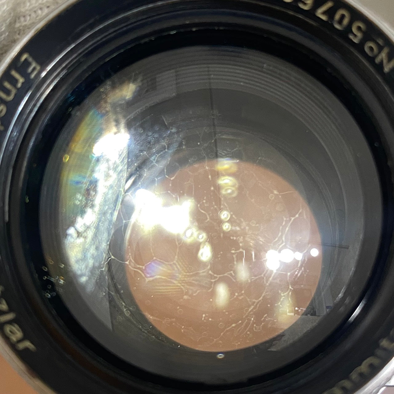 LEICA Summitar L50mm f2.0 ノンコート 1939年製 メンテナンス済み