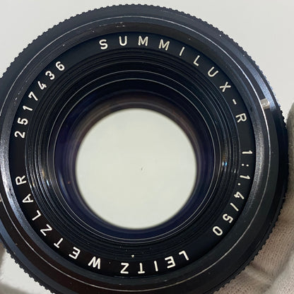 LEICA Summilux R50mm f1.4 3-CAM 1972年製 メンテナンス済み