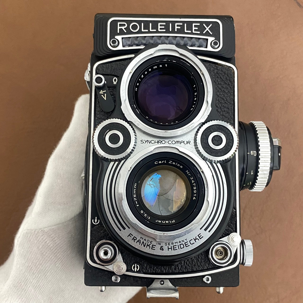 Rolleiflex 3.5F Planar Type 3 メンテンス済み