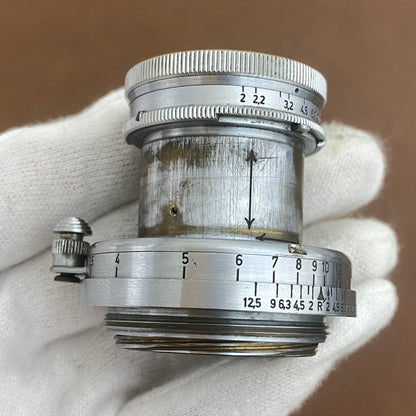 LEICA Summar L50mm f2.0 ノンコート 1936年製 メンテナンス済み