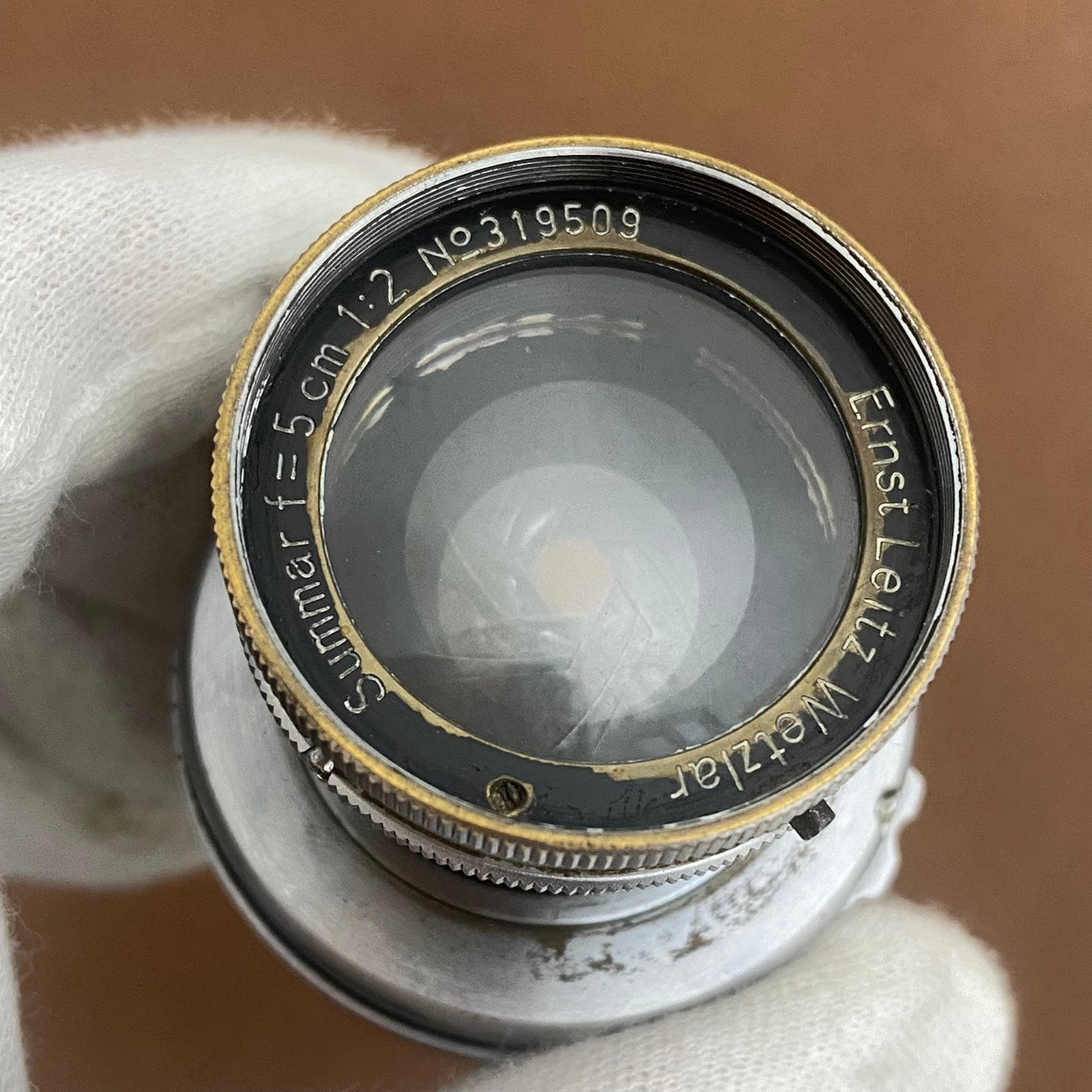 LEICA Summar L50mm f2.0 ノンコート 1936年製 メンテナンス済み