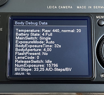 LEICA M-E Typ 220 センサー対策済み 修理点検済み