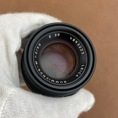 LEICA Summicron M50mm f2.0 Black 6bit 11826 2024年製 付属品完備