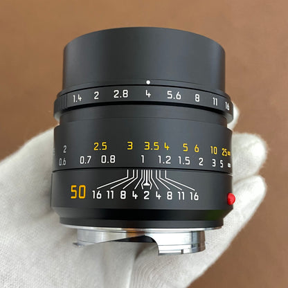 Summilux M50mm f1.4 ASPH. Black 11728 2023年製 付属品完備