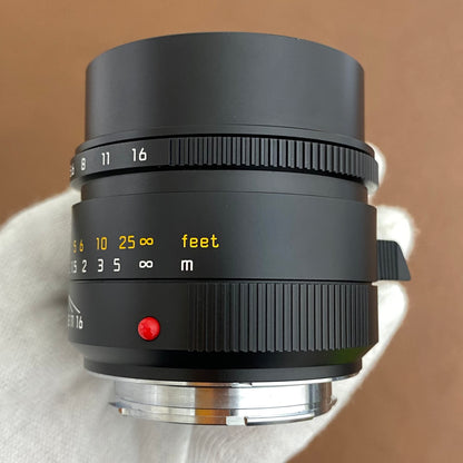 Summilux M50mm f1.4 ASPH. Black 11728 2023年製 付属品完備