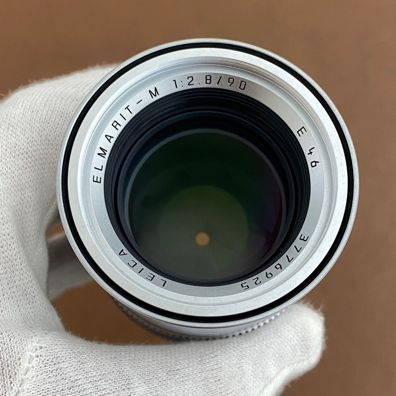 LEICA Elmarit M90mm f2.8 フード組み込み Silver 1997年製 付属品完備