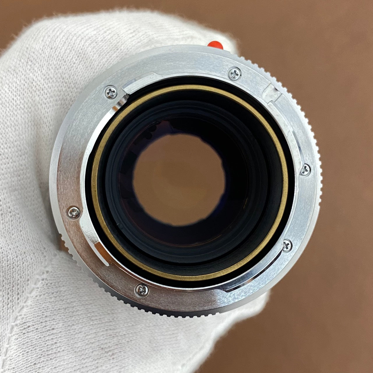 LEICA Elmarit M90mm f2.8 フード組み込み Silver 1997年製 付属品完備