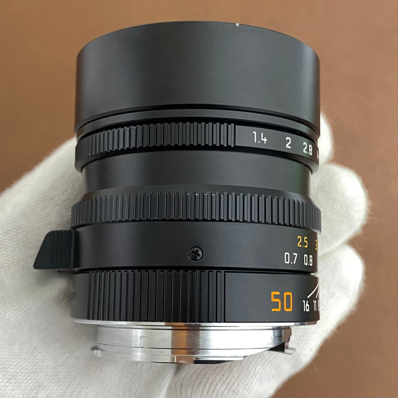 LEICA Summilux M50mm f1.4 ASPH.6bit Black 11891C 2018年製